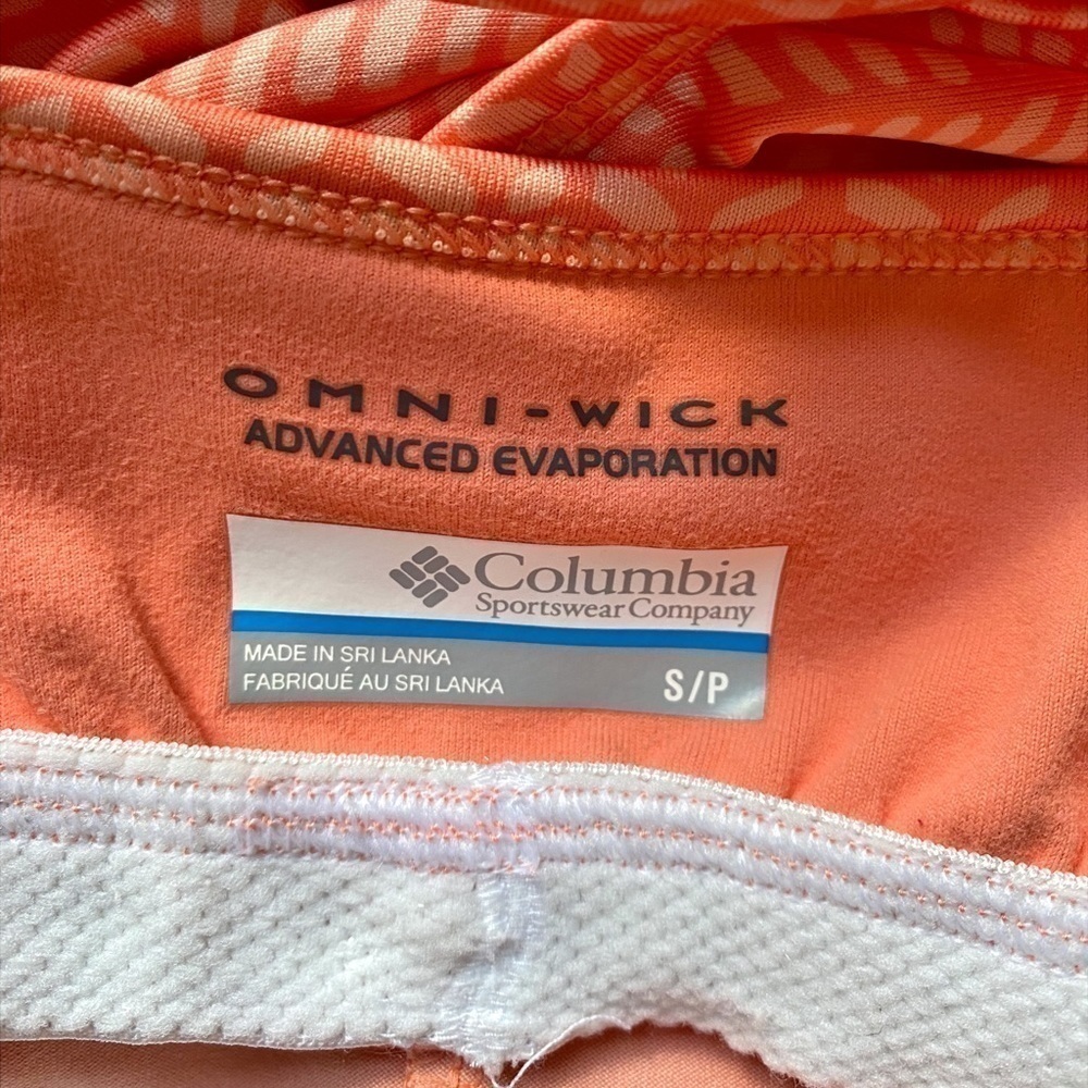 Columbia Womens Orange Omni Wick Athletic Crisscross Built In Bra Workout Dress - Picture 6 of 16